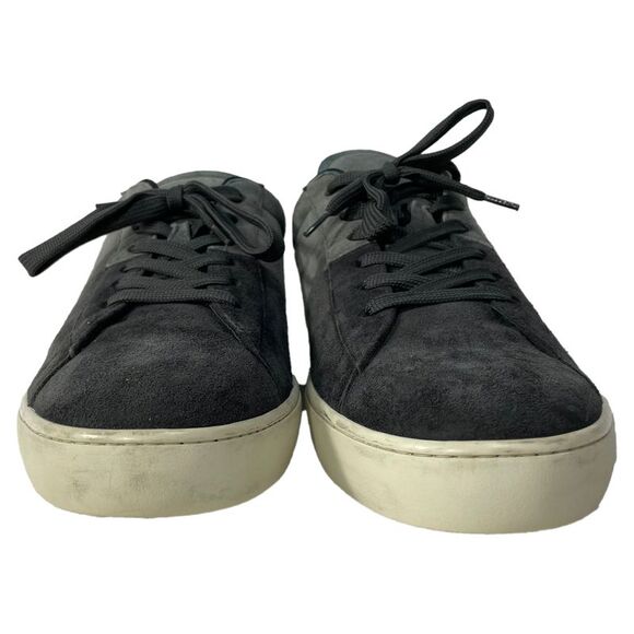 Tod'sAllacciato Color-Block Lace-Up Sneakers in Black and Grey Suede